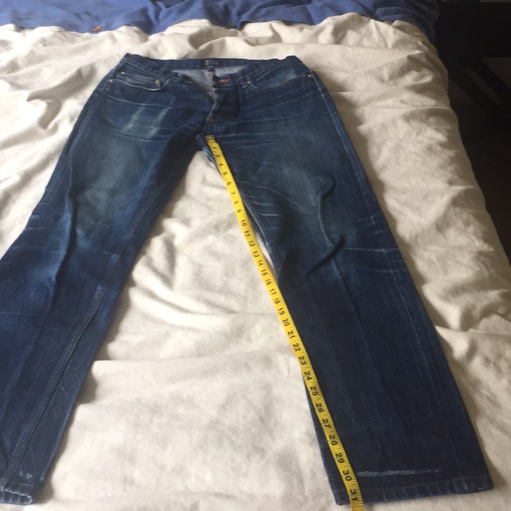 APC men’s straight leg jeans sz 31